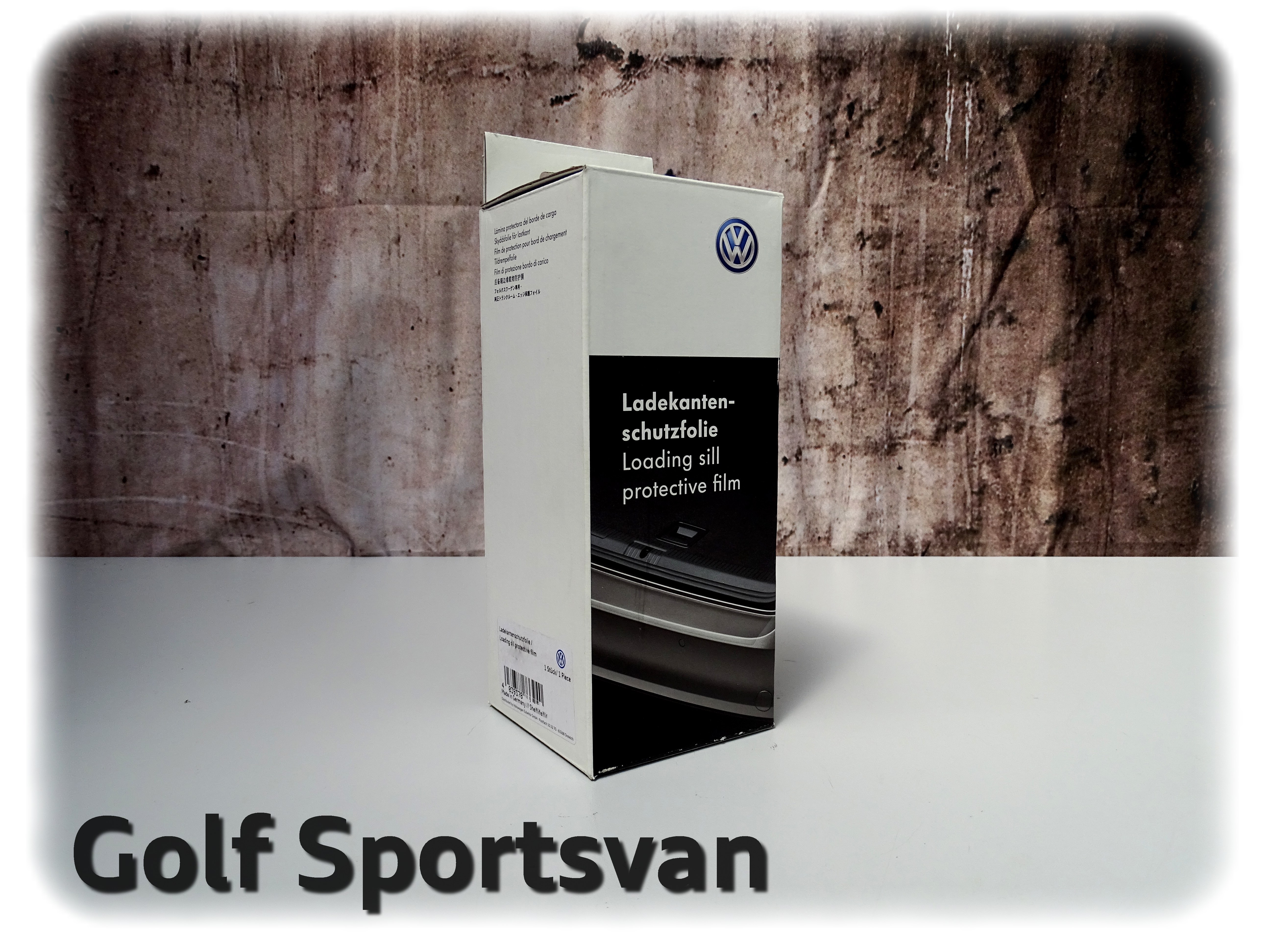 SteinGruppe - Original VW Golf Sportsvan Ladekantenschutz (transparent) - Zubehör / Ladekante - 510061197B