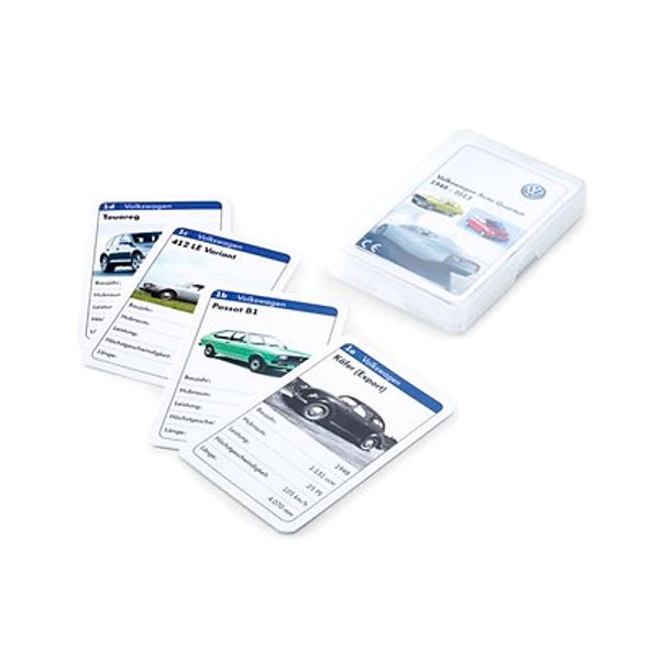 Volkswagen Kartenspiel - "Quartett", 32 Karten - 5C0087528 VCD