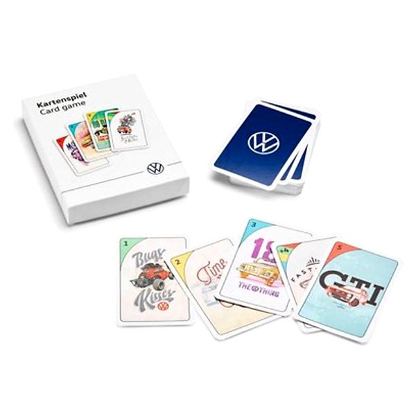 Volkswagen Kartenspiel - "Mau Mau", 54 Karten - 000087525G