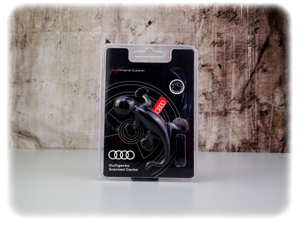Original Audi Duftgecko in schwarz - Innenausstattung- 000087009D